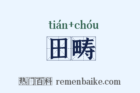 田畴是什么意思的图片